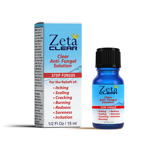 ZetaClear topical nail solution box and bottle